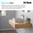 Thin ceramics Square Vessel Bathroom Sink