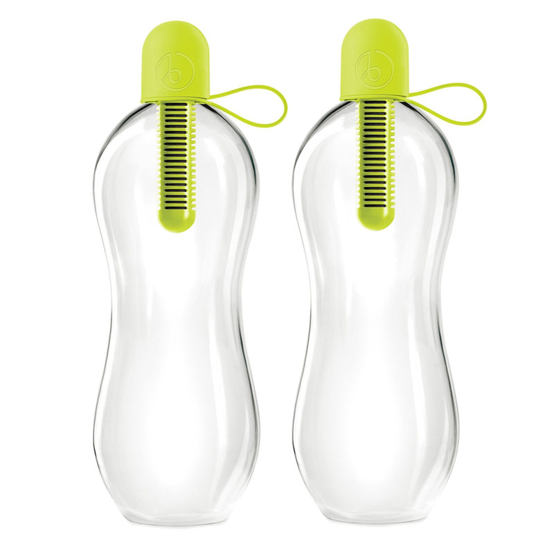 Bouteille d'eau filtrée Bobble, Vert, 18,5 oz