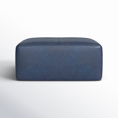Heafield 35" Genuine Leather Ottoman