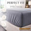 Luxury Extra Deep Fitted Sheet, 40cm (16 Inch) Pocket, Soft Hypoallergenic Fade-Resistant Brushed Microfibre Bedding with Durable Elastic Edges-1721267405