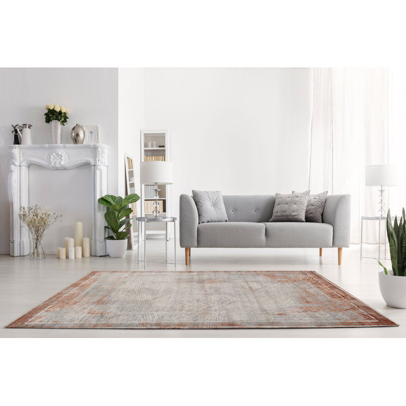 Anikyn Abstract 80cm X 150cm Area Rug