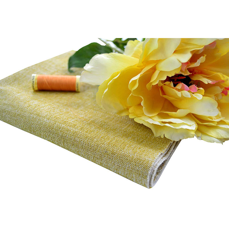 Winterport Square Cushion Cover, 43 x 43cm, Yellow Ochre