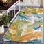 Tapis intérieur / extérieur à motif floral Ismene 500 Performance-2104769562
