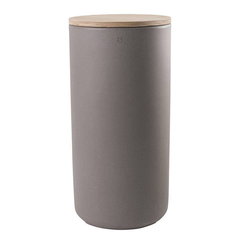 Maisy Pot Planter, 78cm H x 39cm W x 39cm D, Taupe