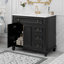 Meuble-lavabo multifonctionnel avec cadre en bois massif-188791996-188791995