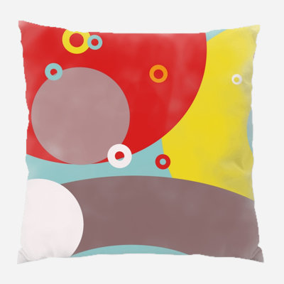 Coussin décoratif de papier peint