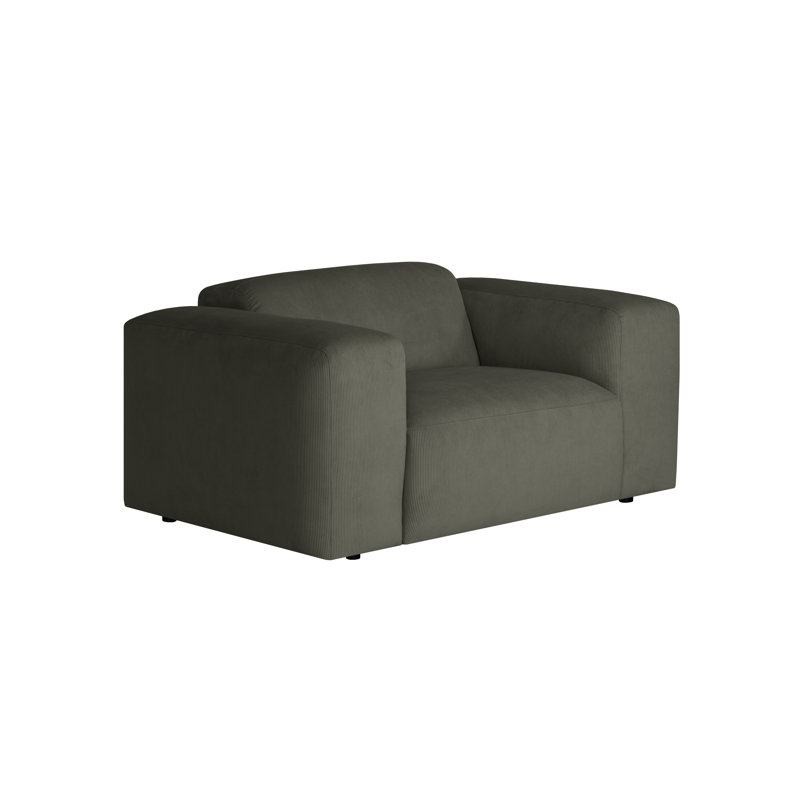 Chiodo Loveseat- small sofa element, Anthracite