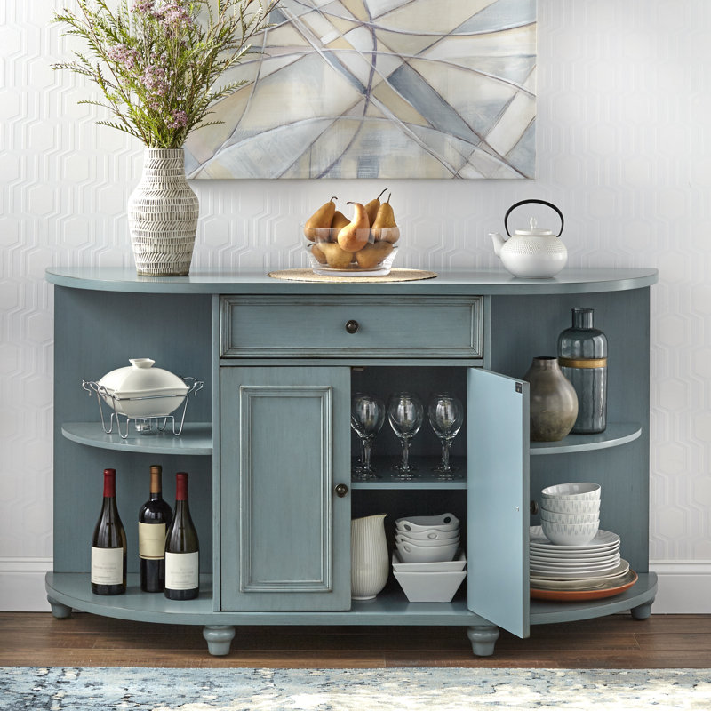 Armino 60'' Sideboard, Antique Blue