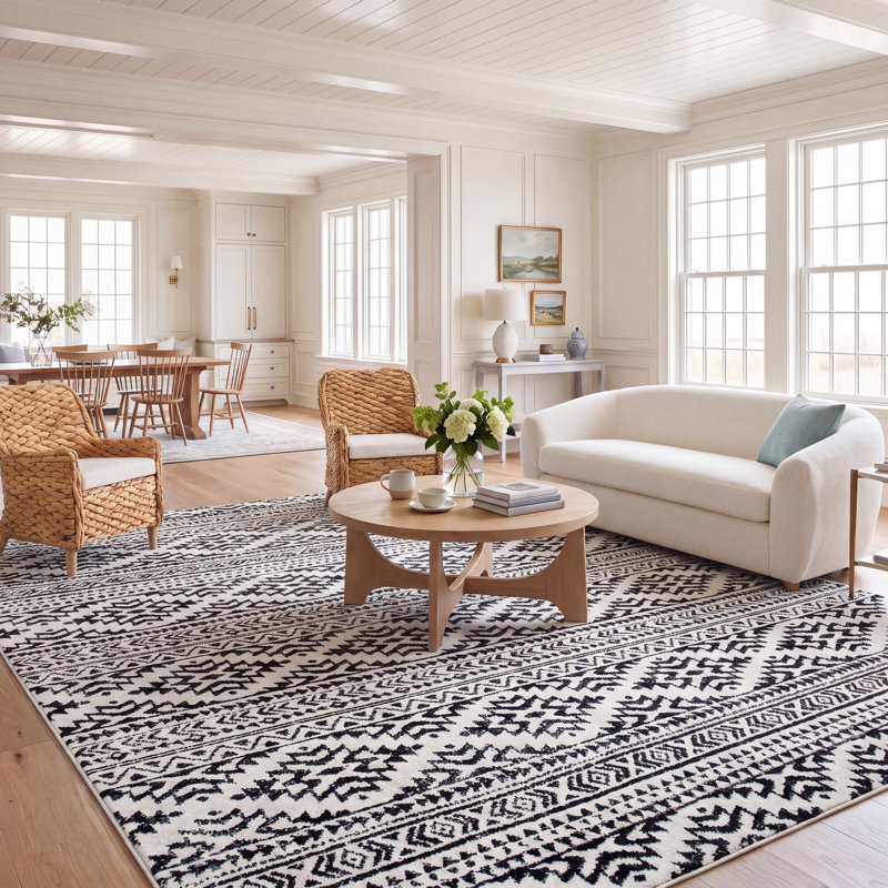 Cobos Performance Geometric Rug, Rectangle 10' x 13'