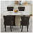PU Leather Dining Chairs with Pull Ring-443848411