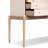 Tarres Console Table-Beige Painted Linen