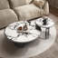 Table basse simple en pierre micro-cristalline-104132840