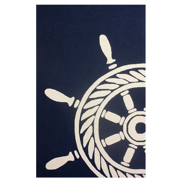 Tapis intérieur / extérieur Sailor, Rectangle 7 pi 7,2 po x 9 pi 6 po