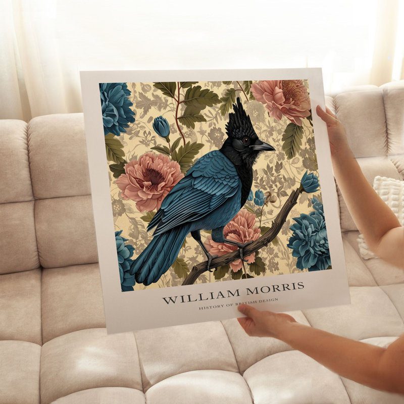 Animaux, animaux de William Morris, H 14 po x l 14 po