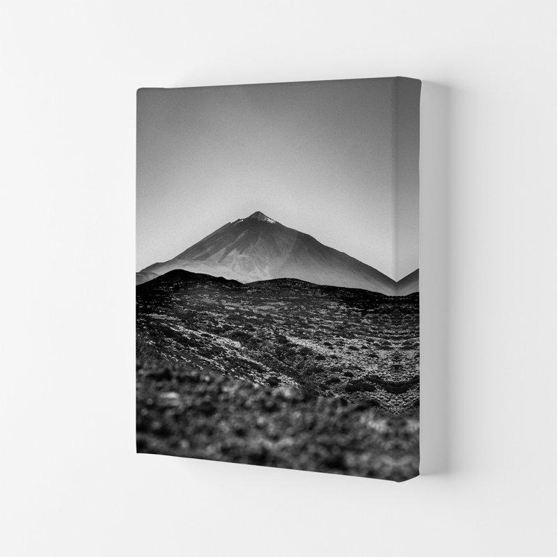 Teide Volcano by Victoria Frost - Print, Wrapped Canvas, 29.7cm H x 21cm W x 4cm D