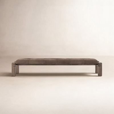 Gelli Genuine Leather Bench