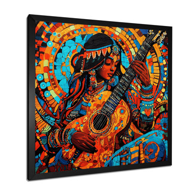 Saraswati, déesse de la connaissance de l'hindouisme II, impression sur toile