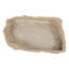 Ensemble de 2 pierres de jardin artificielles plates avec piquets - Beige-1928058203-2088806064