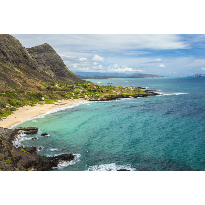 Makapuu Beach - Photographie sur toile tendue, L 12 po x H 8 po