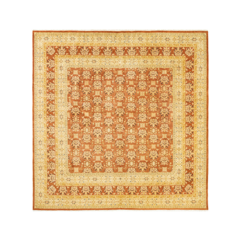 Classic One-of-a-Kind 8' 1" X 8' 9" Hand Knotted Area Rug