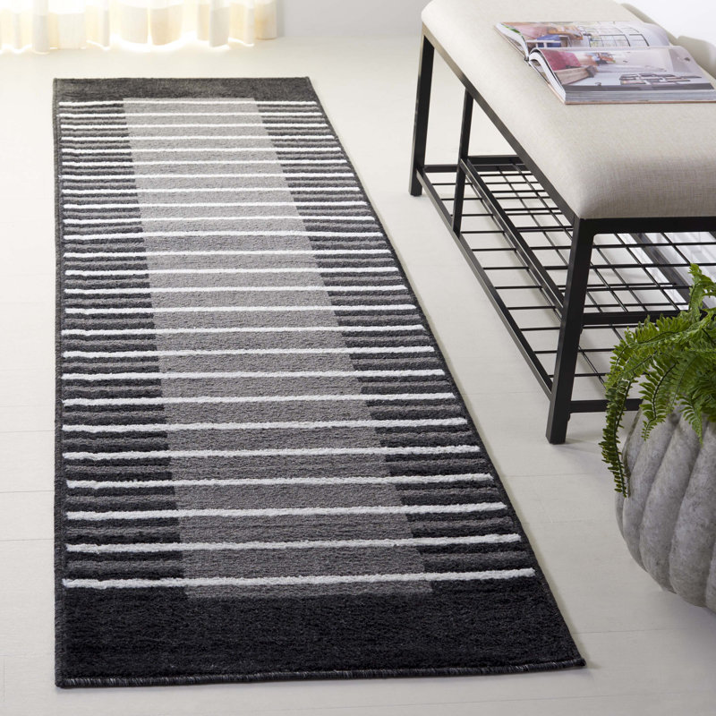 Lilja Performance Striped Rug, Runner 2'2" x 8'