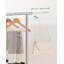 110.5cm Rolling Clothing Rack