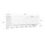 Elevus Engineered Wood Wall Storage 5 - Hook Wall Mounted Coat Rack