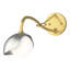 Brooklyn 1 - Light Hardwired Armed Sconce-66152216-66152217