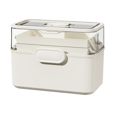 Large Portable Medicine Box Moisture-Proof Visual For Home And Travel