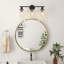 Ashod 3-Light Dimmable Matte Black Vanity Light