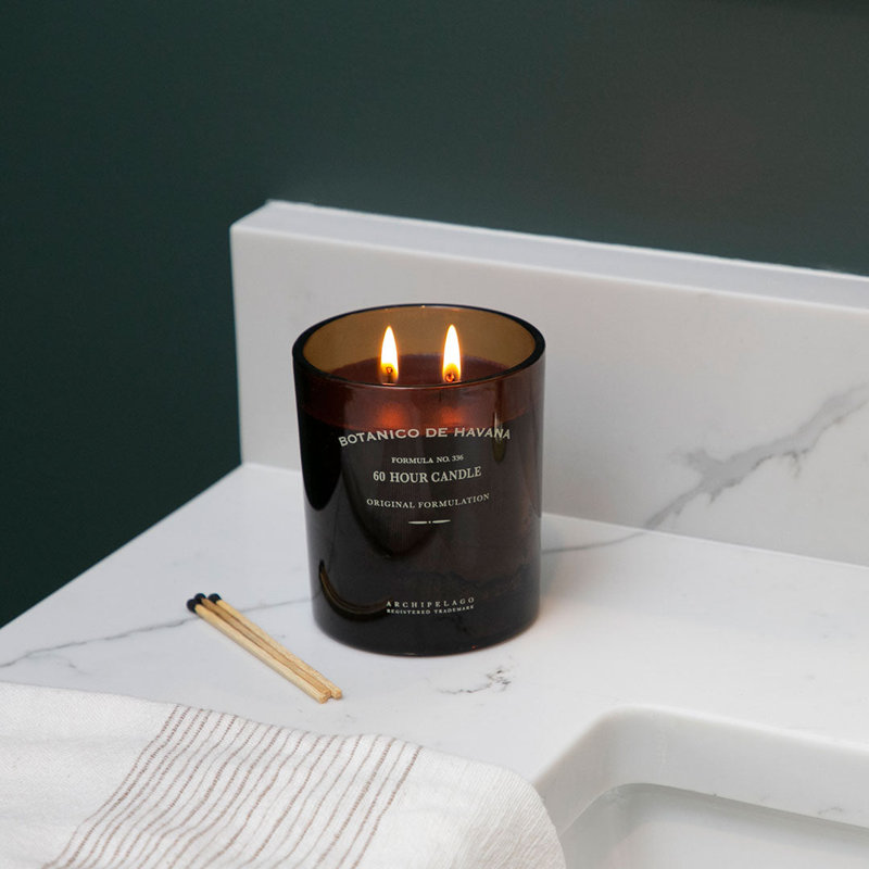 Botanico De Havana Glass Boxed Candle