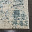 Tapis bleu / beige Hutchcraft-93807832