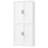 71.3" Farmhouse Food Pantry Cabinet with 6 Shelves, Modern Storage Cabinet, Premium MDF, Versatile for Kitchen, Bathroom & Entryway, White-1105205095