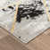 Monaco Series Abrstract Black/Gray/Ivory/Beige Area Rug