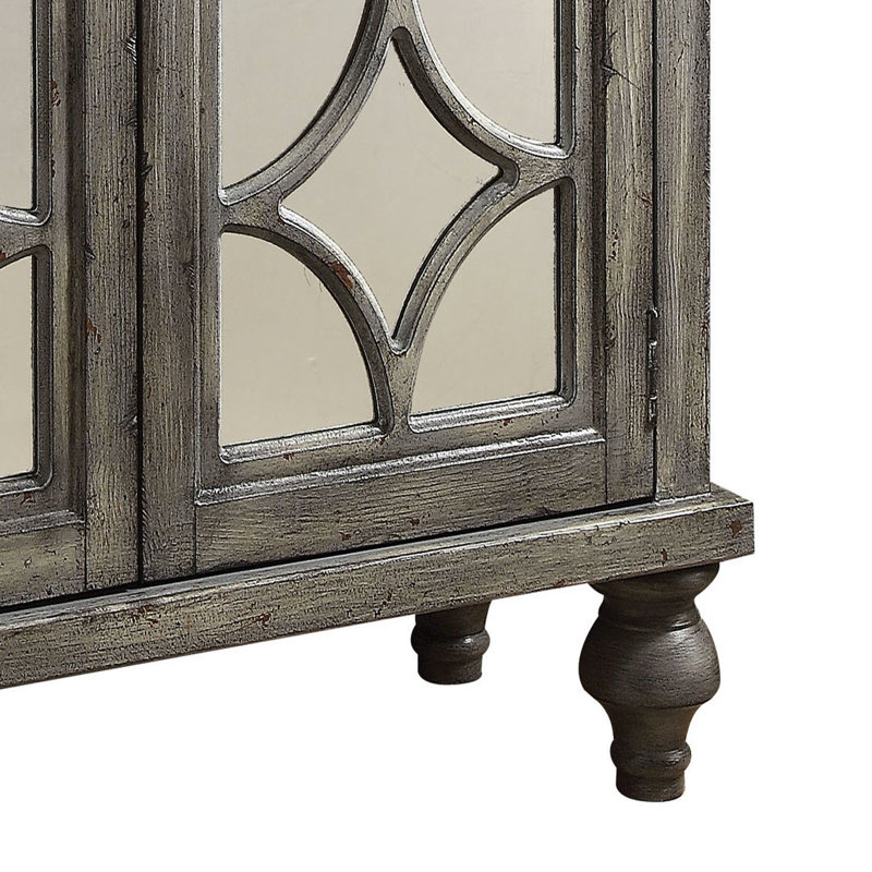 Console grise avec un design moderne