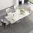 6 - Person Pedestal Dining Set-98456789-113110696