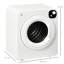 6kg Dryer with Safety Lock
