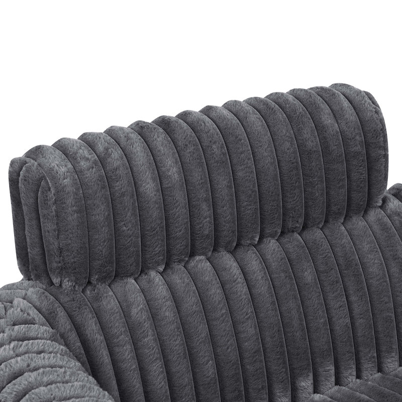 Fauteuil pivotant Luxe, Gris