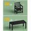 Chaise d'appoint d'extérieur (ensemble de 2)-1596815536