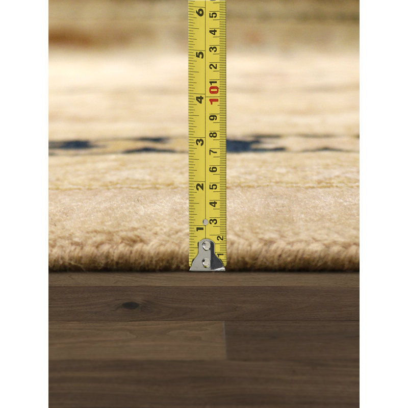 Hand Knotted Wool Oriental Indoor Rug, Rectangle 13'11" x 19'8"