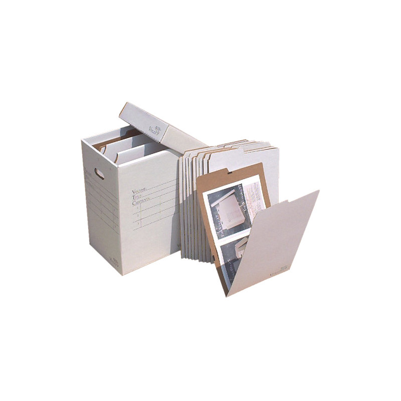 Boîte de classement vertical à système de fichiers flat, H 20 po x l 14 po x P 0,25 po