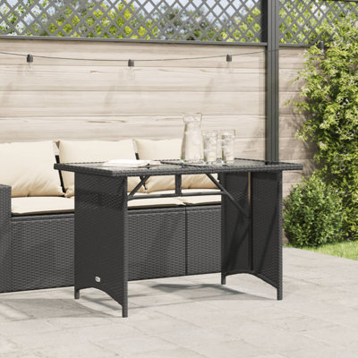 Rectangular Outdoor Dining Table , 110cm W 68cm D