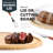 Delight King Rectangle High Borosilicate Glass, Bamboo 2 Piece Baker Bakeware Set