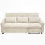 Canapé-lit convertible 2 en 82 de 82 po avec fauteuil inclinable réversible et canapé 3 places pour le salon-1213988700