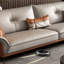 Causeuse de coussin standard en cuir véritable-397807221