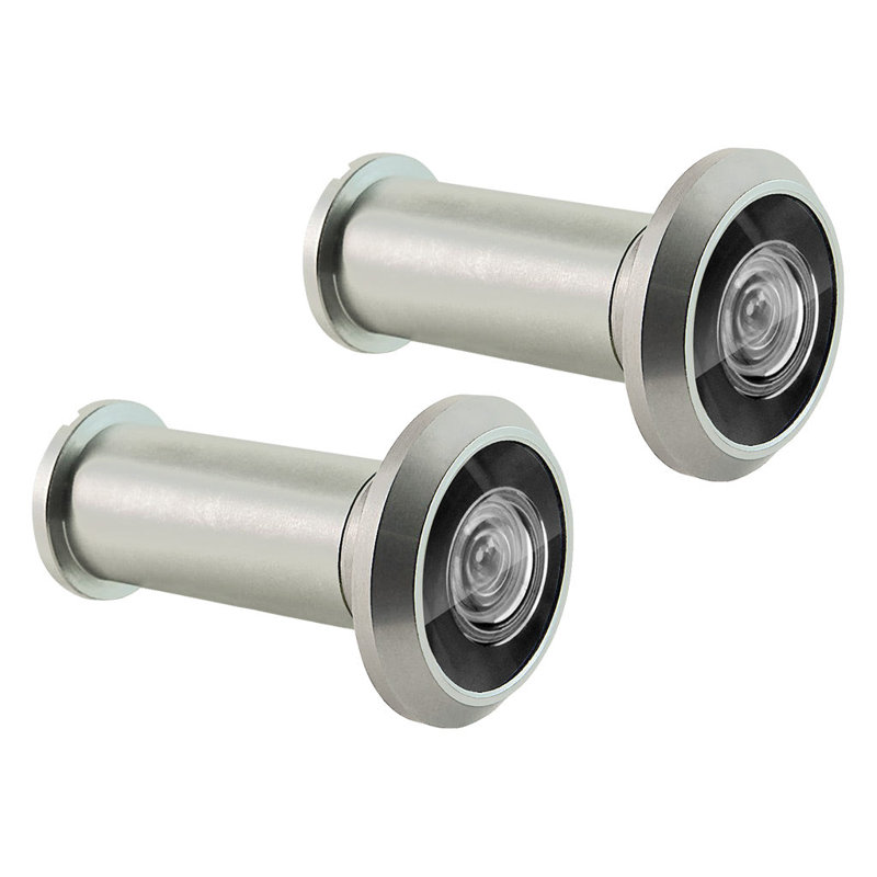 Accessoire de porte 220 degrés, Nickel satiné