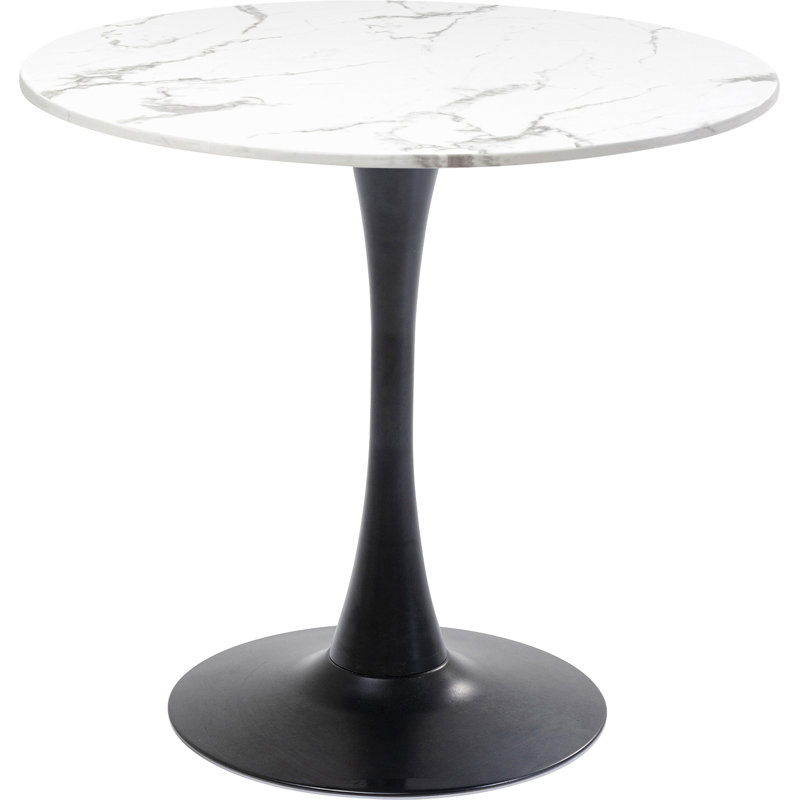 Chiceria table in white and black