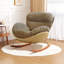 Chaise berçante moderne rembourrée
