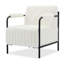 Fauteuil rembourré en velours côtelé Stolle-522972960