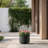 Large Concrete Round Planter / Pot With Drainage Holes-2003912679-2003912677